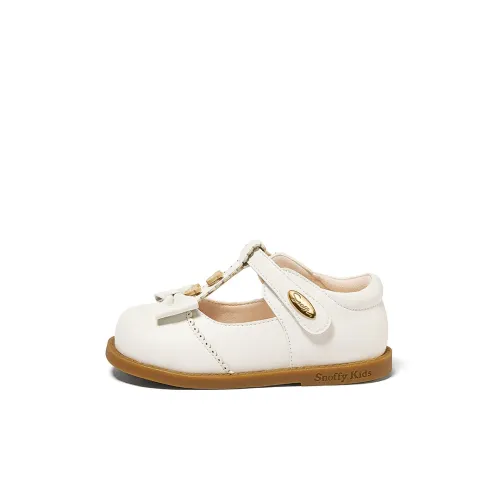 Snoffy Rococo Series Slip-Resistant и Breathable Детская кожаная обувь для детей в возрасте 3-7 лет