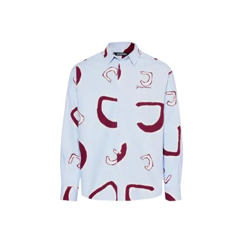 Jacquemus Рубашка Мужская Светло-Синяя