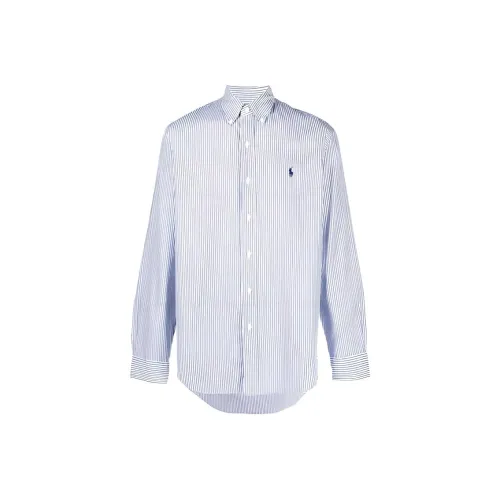 Polo Ralph Lauren FW21 Рубашка Мужская Синяя