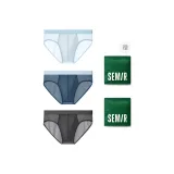 3 пачки (Серый + Синий + Далекий Небесный Синий)