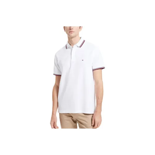 Tommy Hilfiger Polo Мужское Белое