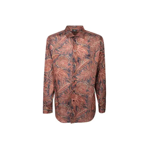 ETRO Многоцветные Мужские Рубашки