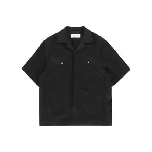 1017 ALYX 9SM совместная черная мужская рубашка