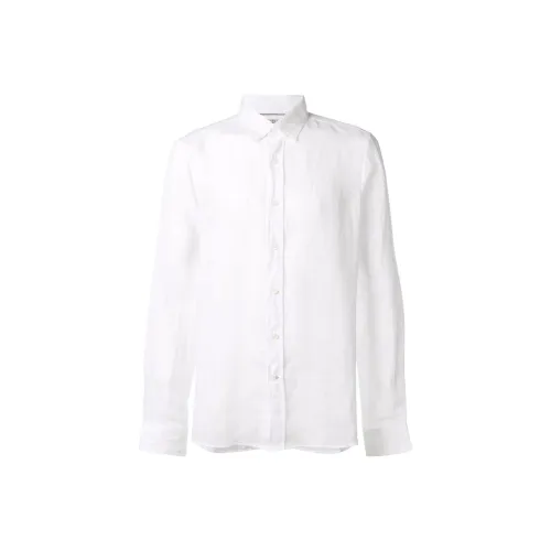 BRUNELLO CUCINELLI Белый Мужской Рубашки