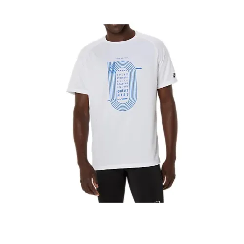 ASICS SHORT SLEEVE TOP T Рубашка Мужская Bright White