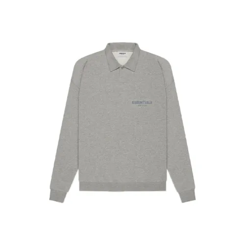 Fear of God Essentials Темный овсяный Унисекс Поло