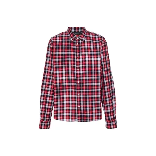 DSQUARED 2 SS24 Рубашка Мужская Многоцветная