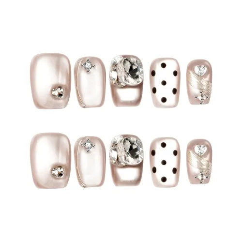 MAYCHAO Ручная работа Искусственный Ногтик Короткий Квадратный