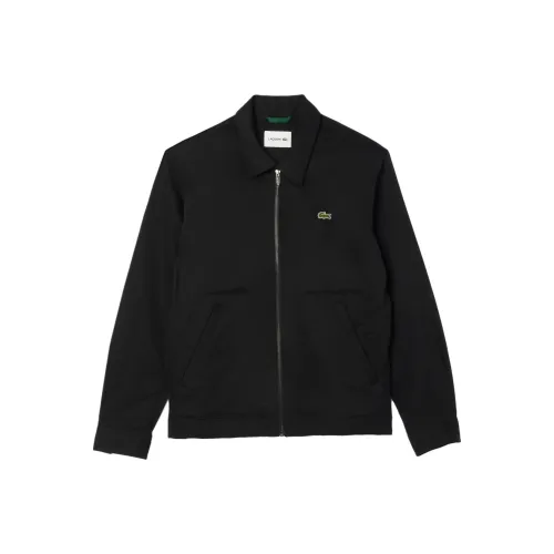 LACOSTE Мужские черные куртки