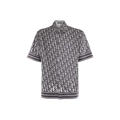 DIOR Quarterly New Products Черные Мужские Рубашки