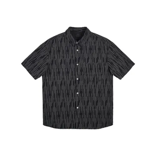 PUSH HZC Мужские рубашки черного цвета