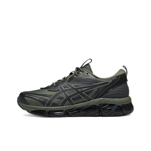 Asics Гель Quantum 360 8 Аbrasion Resistant Покрытие Низкие Кроссовки для Бега Унисекс Серый Зеленый