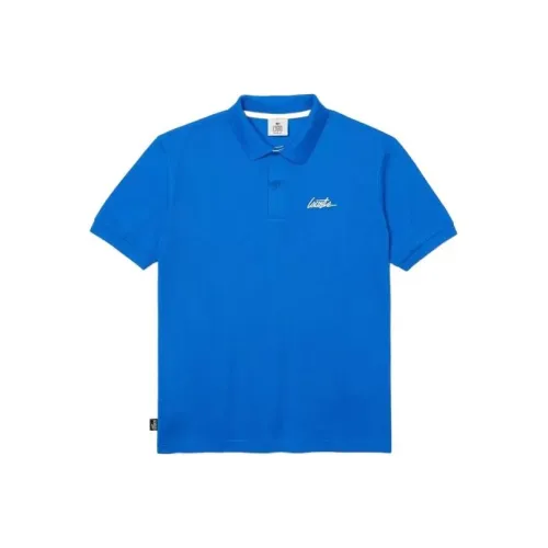 LACOSTE Collaboration Мужская Поло Синие