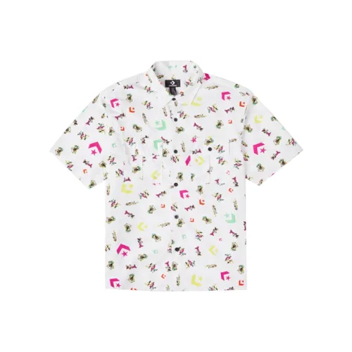 Конверс Белый Мужская Рубашка