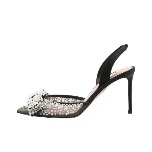 AQUAZZURA Высокие каблуки Черные Женские