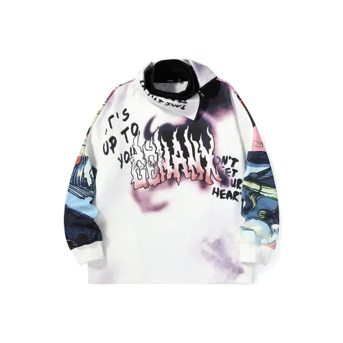 GENANX Белый Унисекс Свитшоты