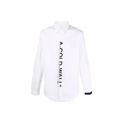 A COLD WALL* Белый Мужская Рубашка