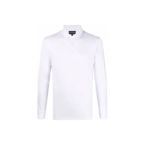 EMPORIO ARMANI SS22 Поло Мужское Белое