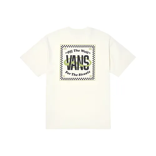 VANS Хлопковая конфета Мужская футболка с коротким рукавом