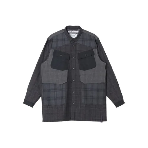 White Mountaineering Черная Унисекс Рубашка