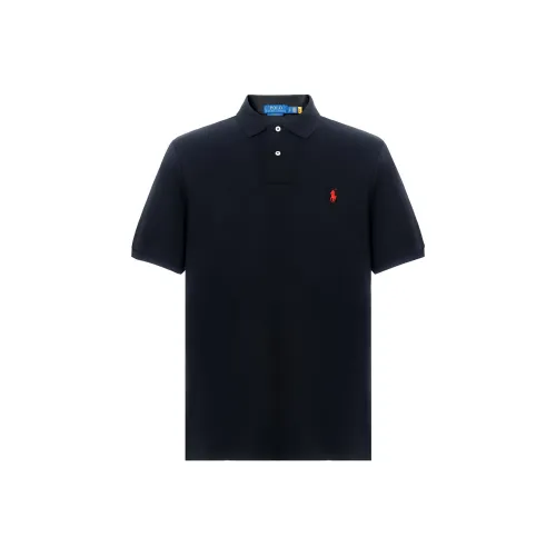 Черное мужское поло Polo Ralph Lauren