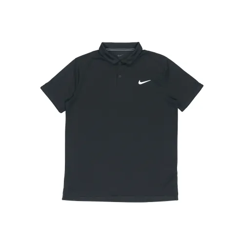 Nike Dri Fit Мужская Поло Черная