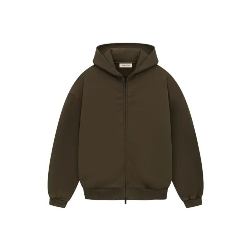 Fear Of God SS24 Season 8 Collection Full Zip Hoodie Толстовка Унисекс Оливковый Оливковый
