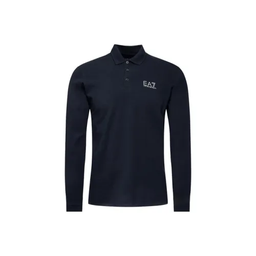 EMPORIO ARMANI Поло Мужское Темно-Синий