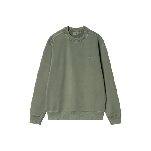 Carhartt WIP SS24 Duster Script Sweat Толстовка Мужская Зеленая