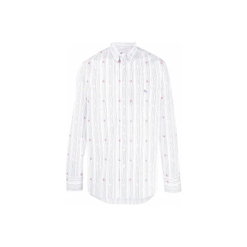 ETRO Белые Мужские Рубашки