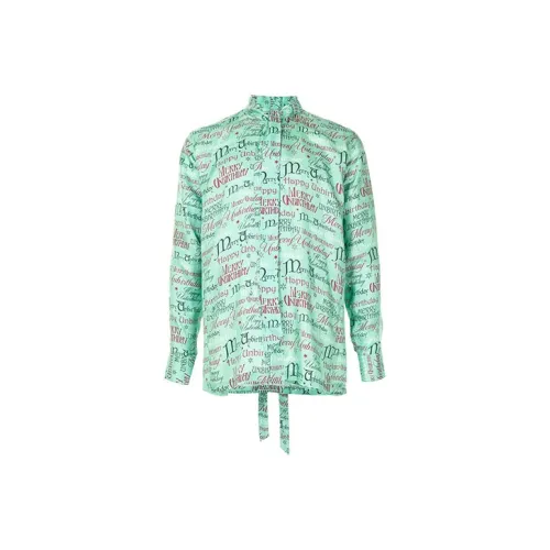 Doublet Зеленый Мужская Рубашка