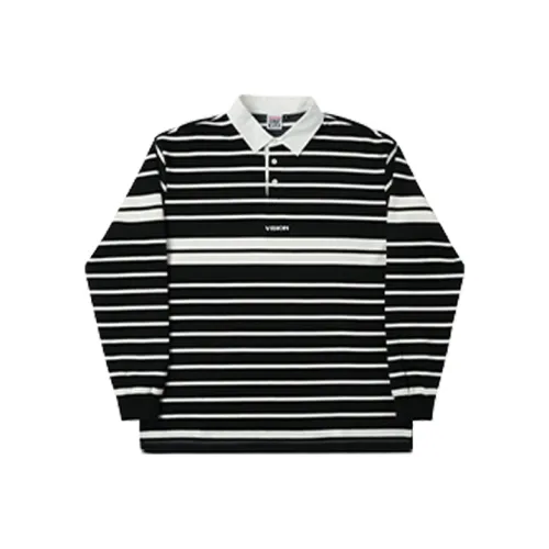 Vision Street Wear Черное Унисекс Поло