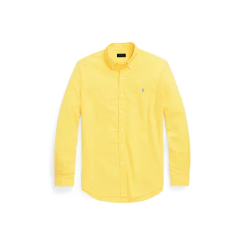Polo Ralph Lauren Желтые Мужские Рубашки