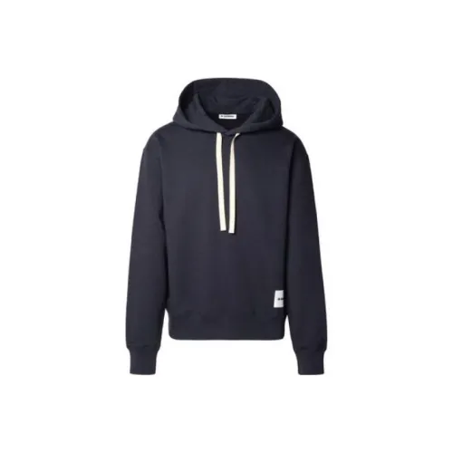 JIL SANDER Морской синий Мужские Свитшоты