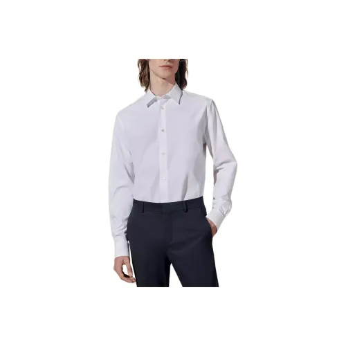 HERMES Белые Мужские Рубашки