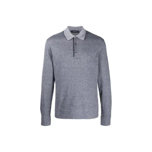 Ermenegildo Zegna Gray Men's Polo