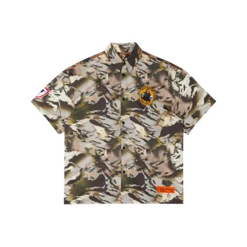 HERON PRESTON Камуфляж Мужские Рубашки