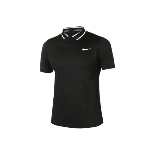 Nike Мужское Поло Черное