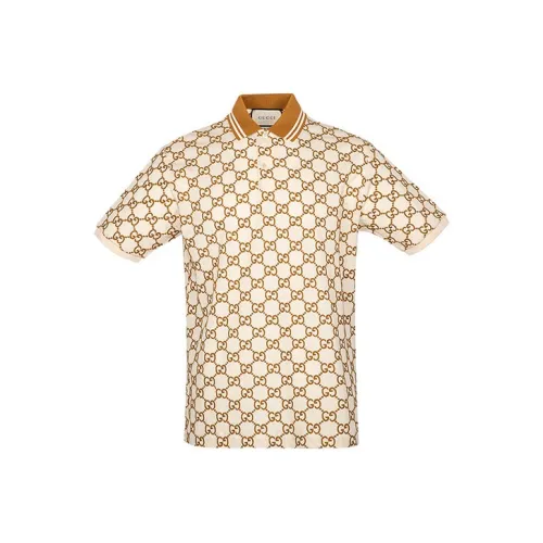 GUCCI Бежевый Мужской Поло