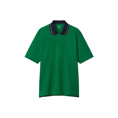 UNIQLO x JW Anderson Поло Мужское Зеленое