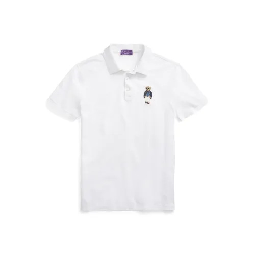 Ralph Lauren Purple Label SS22 Поло Мужское Белое