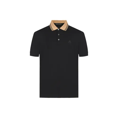 MANGANO Черная мужская поло