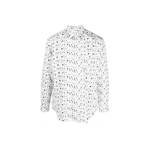 COMME DES GARCONS SHIRT Белая Мужская Рубашка