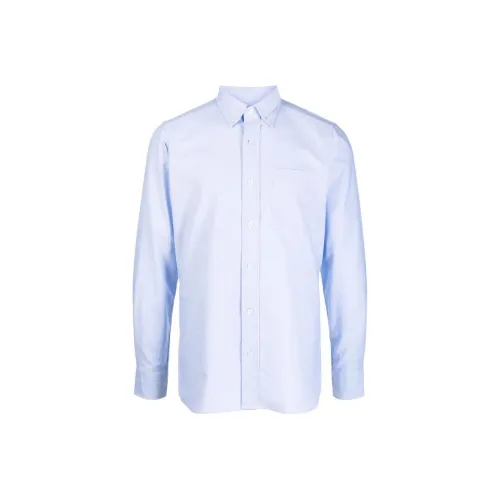 TOM FORD Blue Men's Shirts TOM FORD Синий Мужские Рубашки