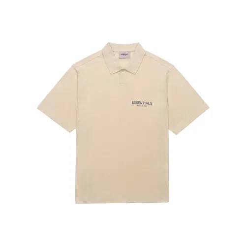 Fear of God Essentials FW21 Бежевый Унисекс Поло