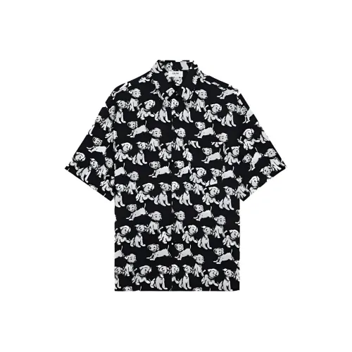 CELINE X AMY DORIAN Co Branded Series SS22 Рубашка Мужская Черная