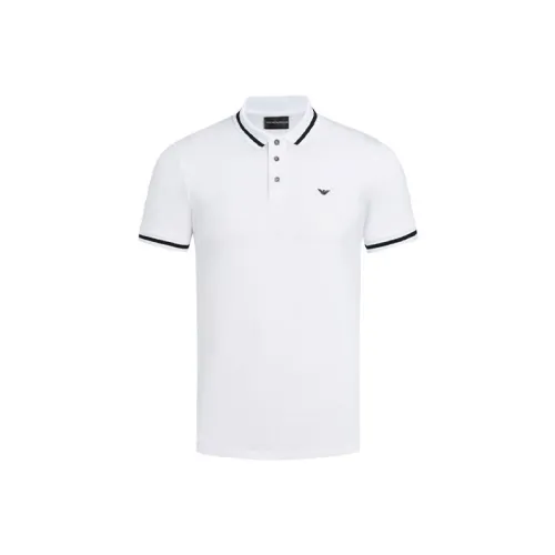 EMPORIO ARMANI Поло Мужское Белое