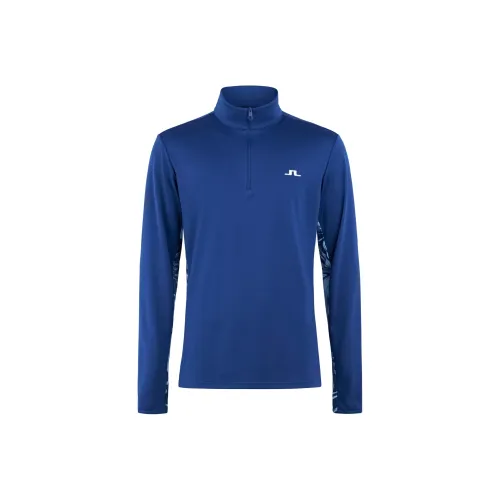 J.Lindeberg Emanuel MID Layer Толстовка Мужская Синяя