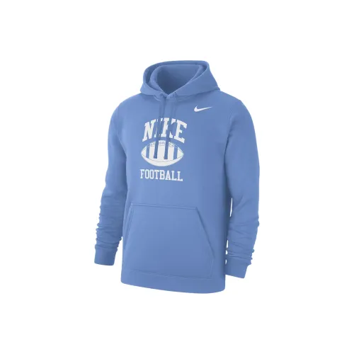 Nike Football Club Флис Толстовка Мужская Небесно-Синий