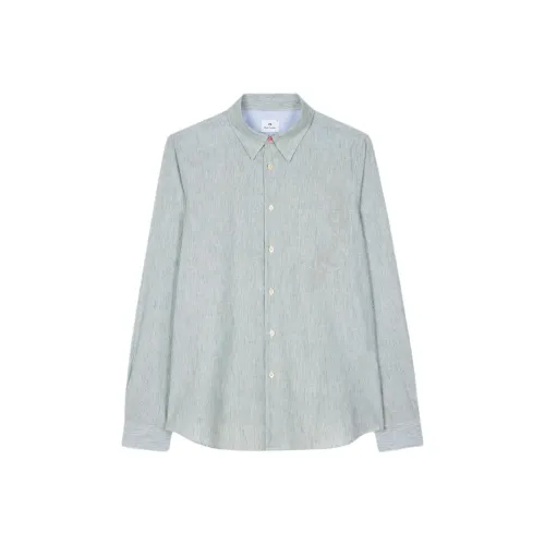 Paul Smith Зеленые Мужские Рубашки